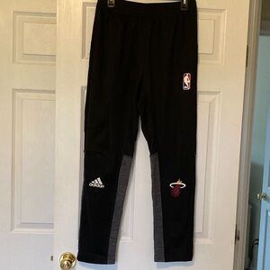 Adidas Black and Gray NBA Joggers